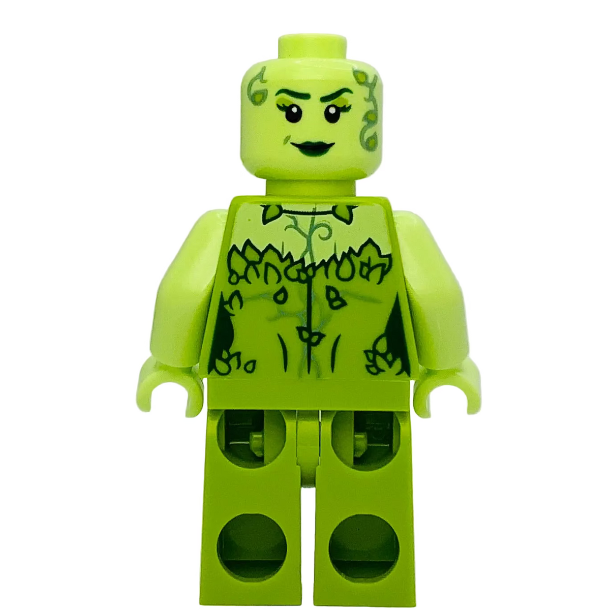 Poison Ivy - Lime Outfit, Yellowish Green Arms, sh1086 - LEGO® DC Minifigure