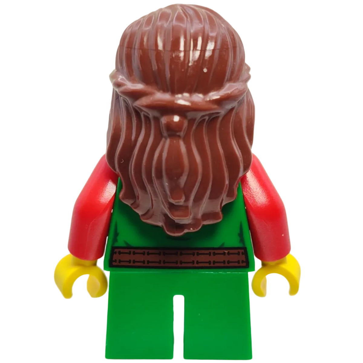 Forest Girl - Red, Long Hair, cas573 - LEGO® Castle Minifigure
