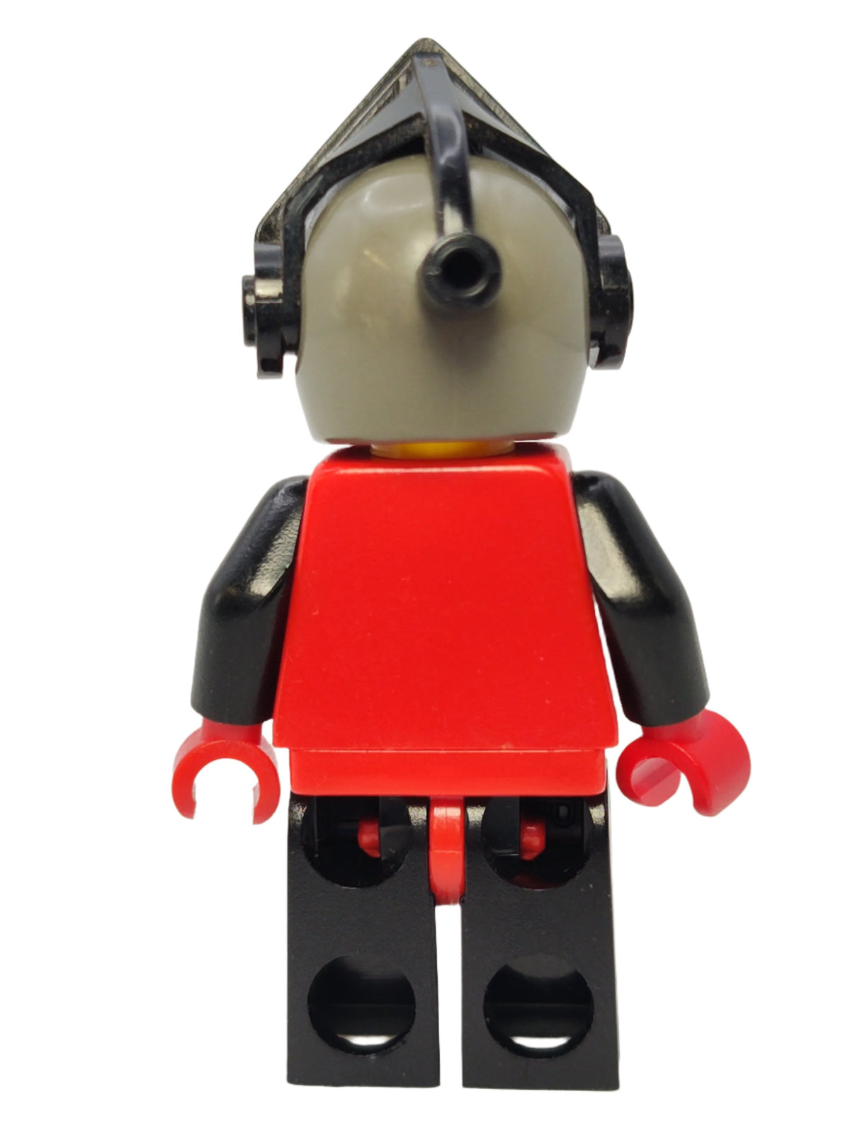 Fright Knights, Dark Gray Helmet with Black Visor, Lion Crest, cas551 - LEGO® Castle Minifigure