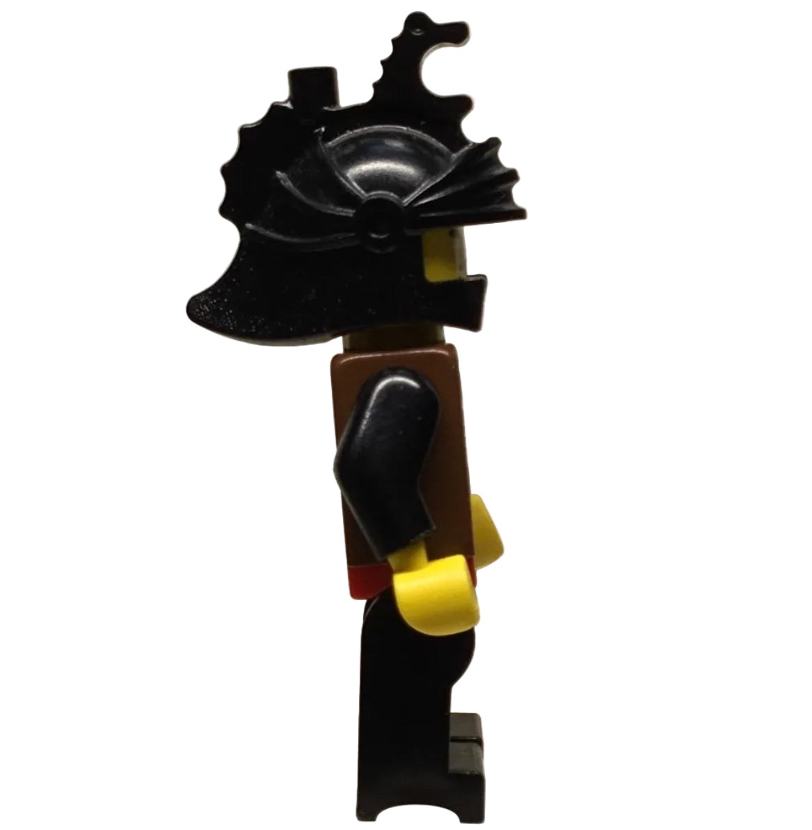Knights Kingdom I, Robber 2, Black Dragon Helmet, cas045 - LEGO® Castle Minifigure