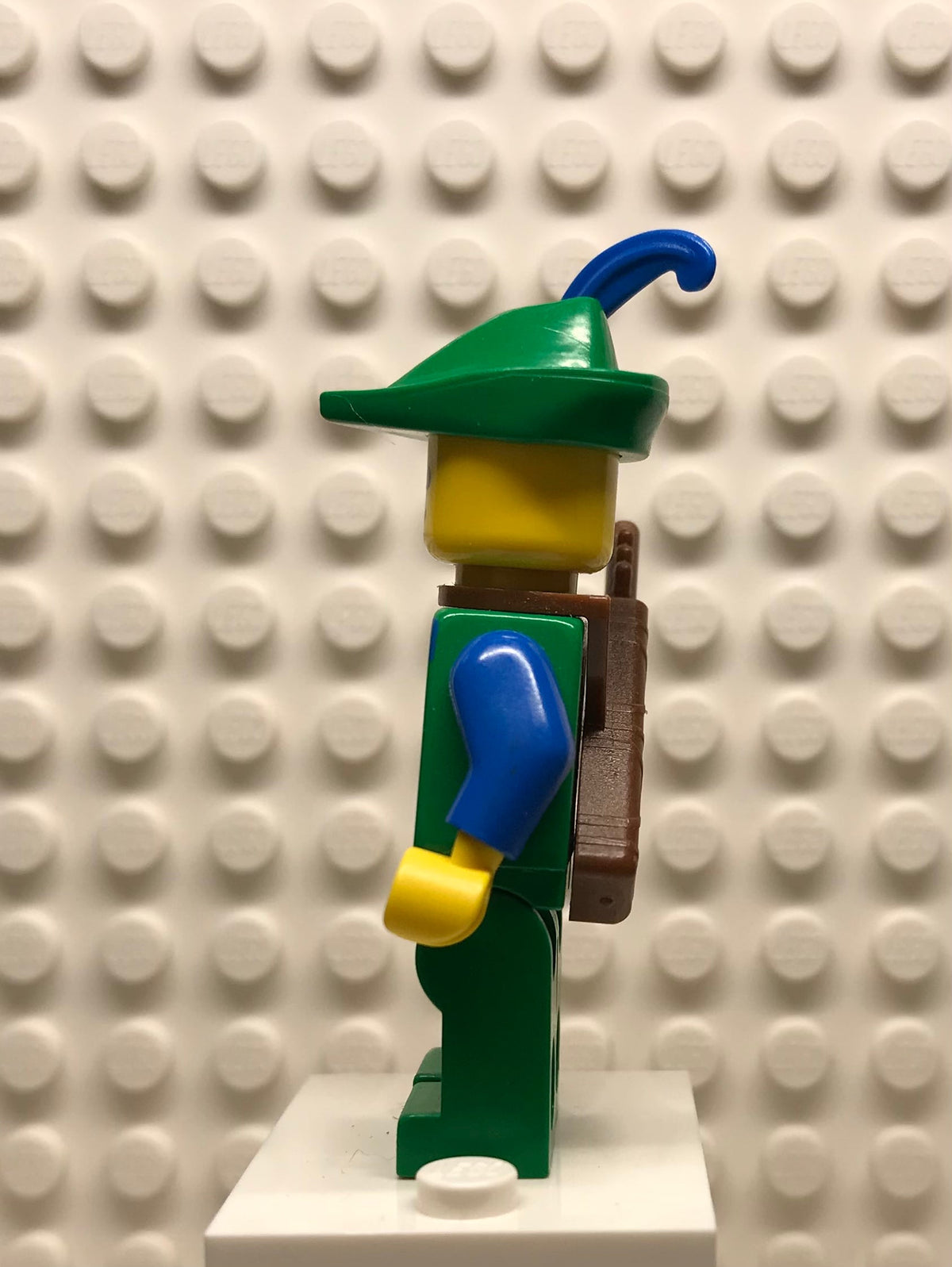 Forestman, Blue, Green Hat, Blue Feather, Quiver, cas132a