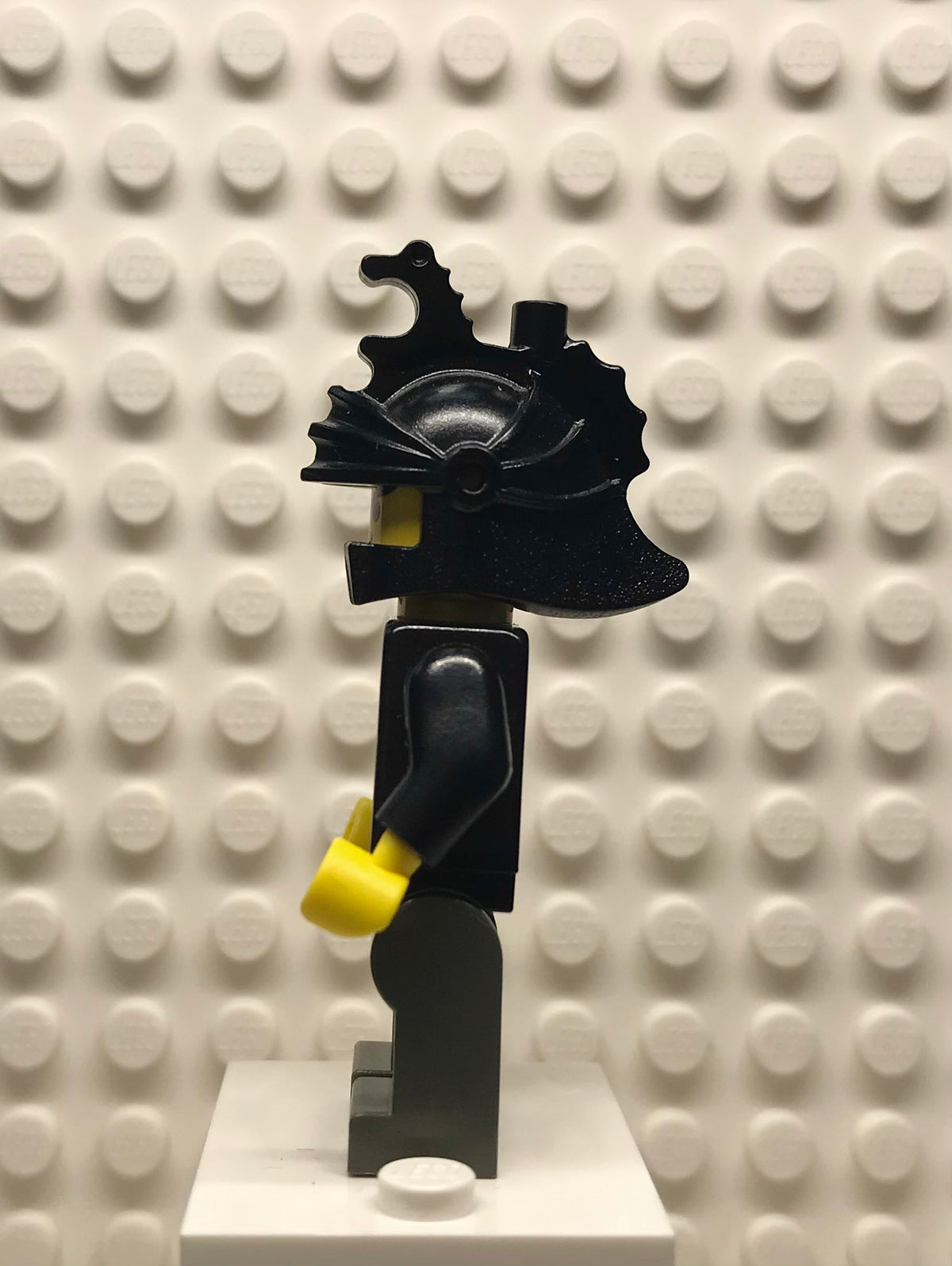 Fright Knights, Knight 1, Black Dragon Helmet, no Plume, cas023
