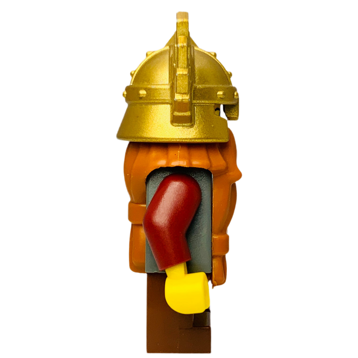 Fantasy Era - Dawrf, Dark Orange Beard, Gold Helmet, cas395
