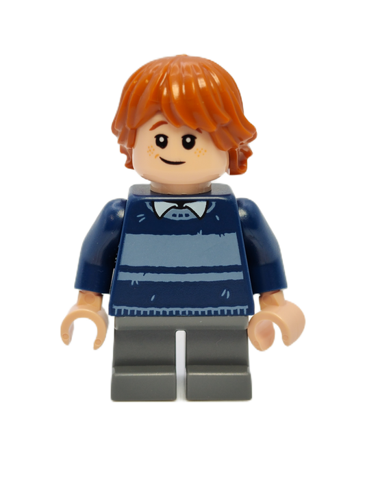 Ron Weasley - Dark Blue Striped Sweater, hp477, LEGO® Harry Potter™ Minifigure