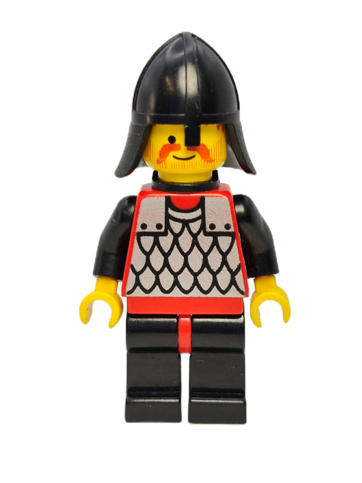 Scale Mail - Black Plastic Cape, cas318