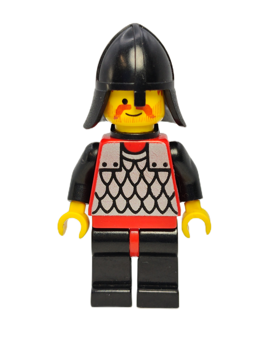Scale Mail - Black Plastic Cape, cas318