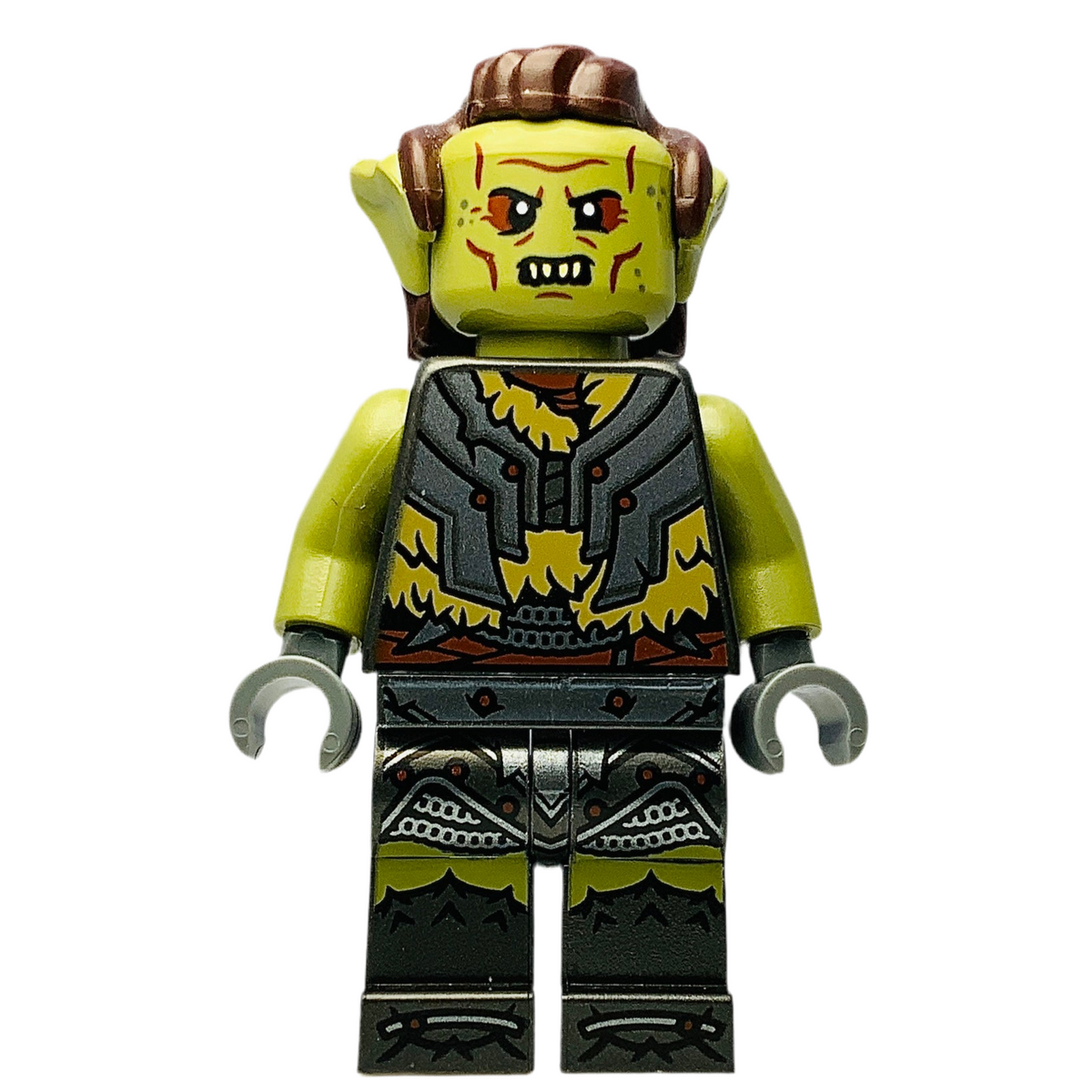 Orc - Olive Green Head, lor137 - LEGO® Lord of the Rings™ Minifigure