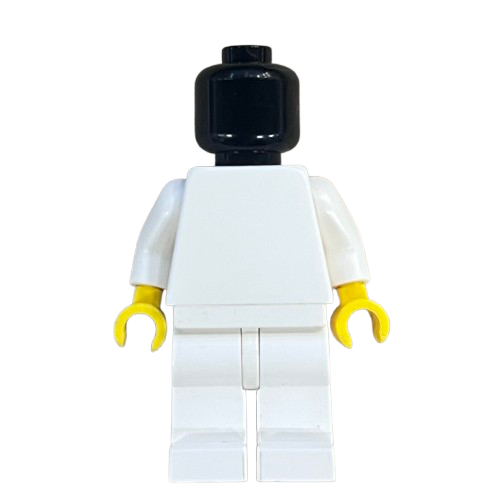 Glow in the Dark Ghost with White Legs, Yellow Hands, gen022