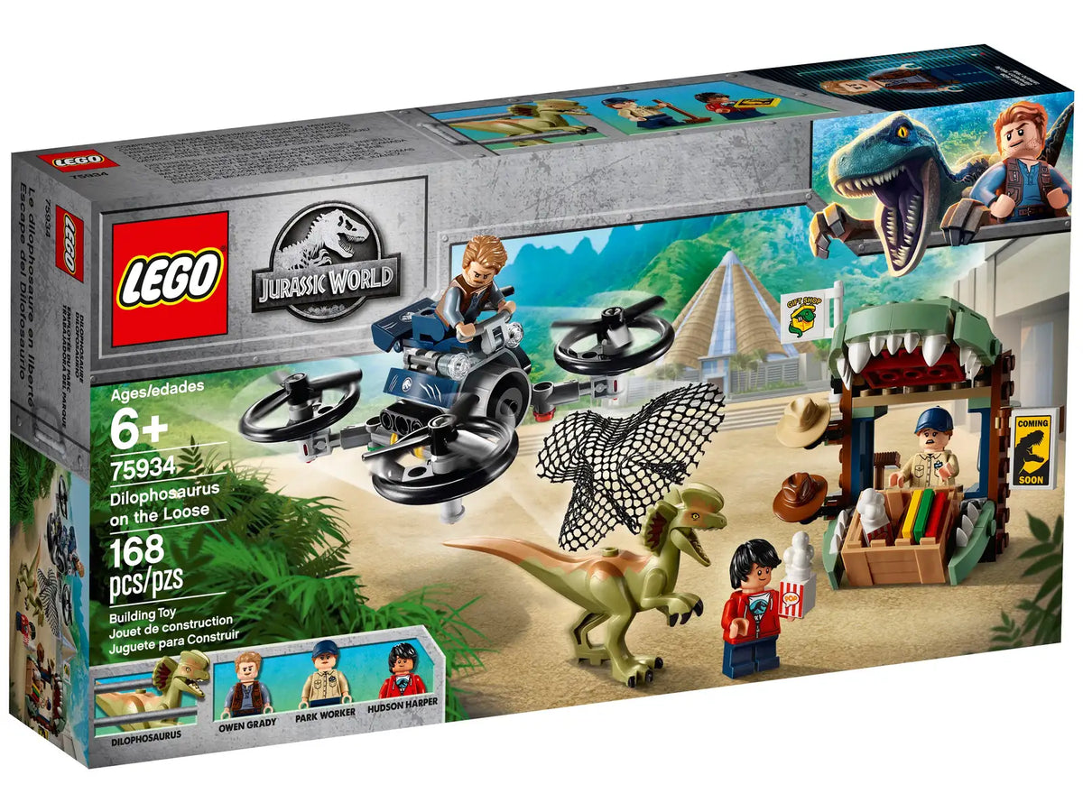 Dilophosaurus on the Loose - LEGO Jurassic World Set (75934)