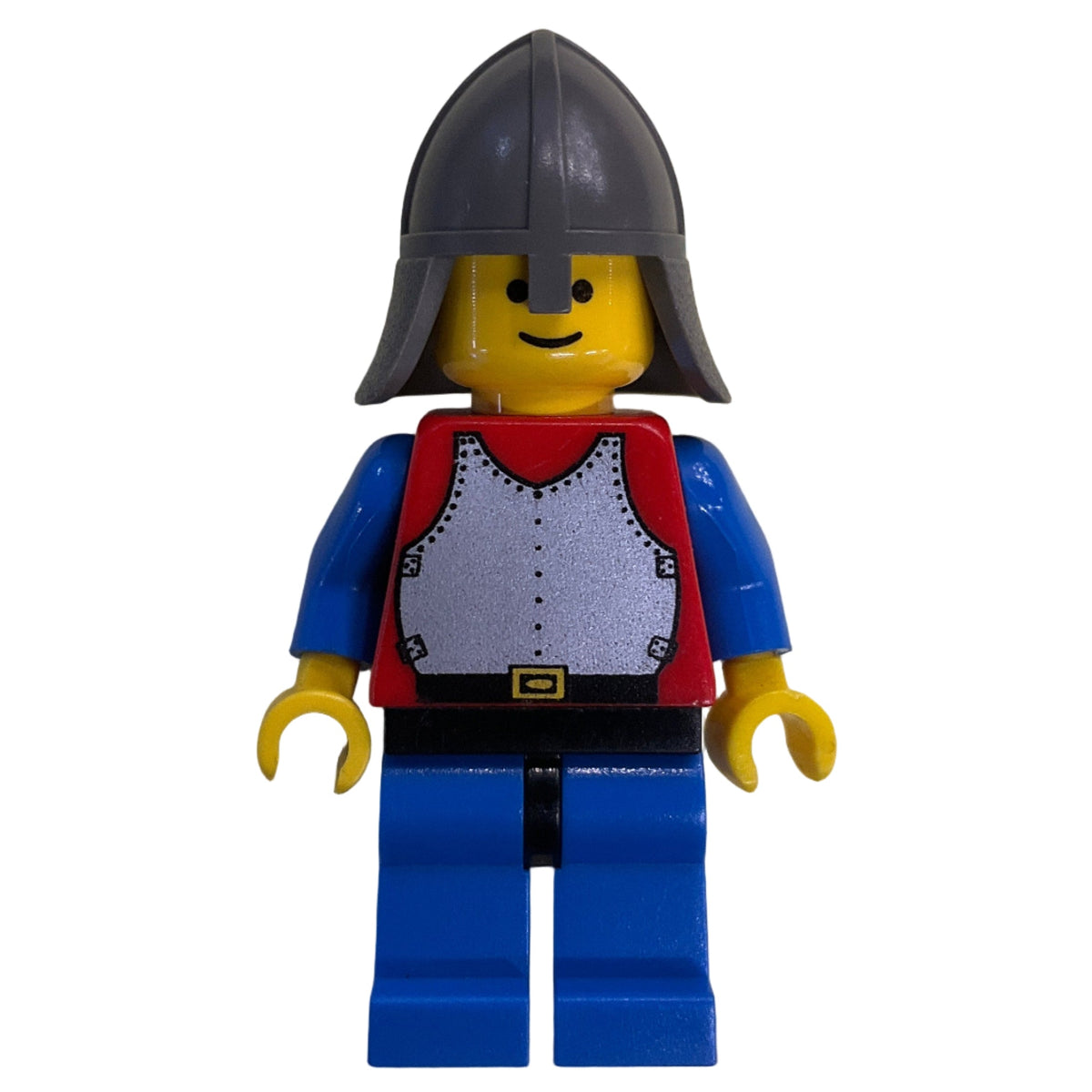 Breastplate - Red with Blue Arms, Blue Legs with Black Hips, Dark Gray Neck-Protector, cas199