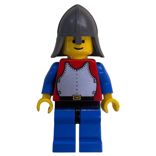 Breastplate - Red with Blue Arms, Blue Legs with Black Hips, Dark Gray Neck-Protector, cas199
