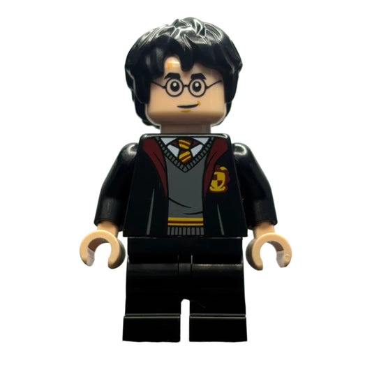 Harry Potter - Gryffindor Robe Open Hair Thick and Messy, hp605 - LEGO® Harry Potter Minifigure