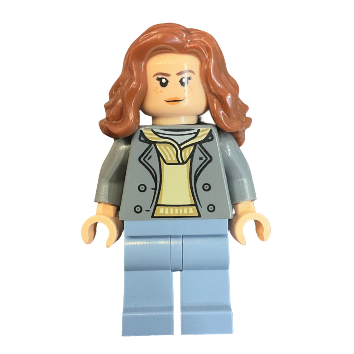 Hermione Granger - Dark Bluish Gray Jacket over Tan Hoodie, Sand Blue Legs, hp530