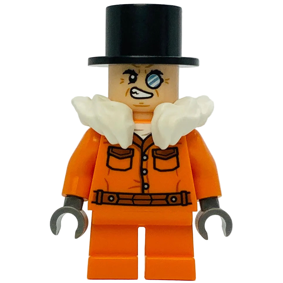The Penguin - Prison Jumpsuit, Side Pockets, Light Nougat Head, sh1090 - LEGO® DC Minifigure