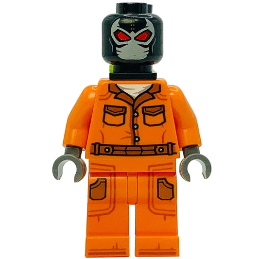 Bane - Prison Jumpsuit, Backpack, sh1084 - LEGO® DC Minifigure
