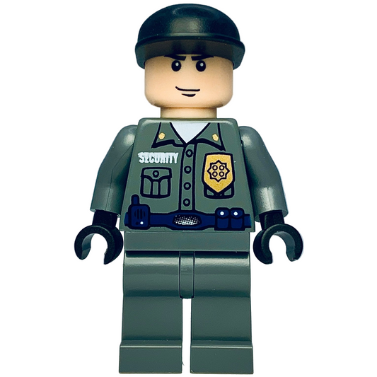 Arkham Asylum Guard, bat020 - LEGO® Batman Minifigure