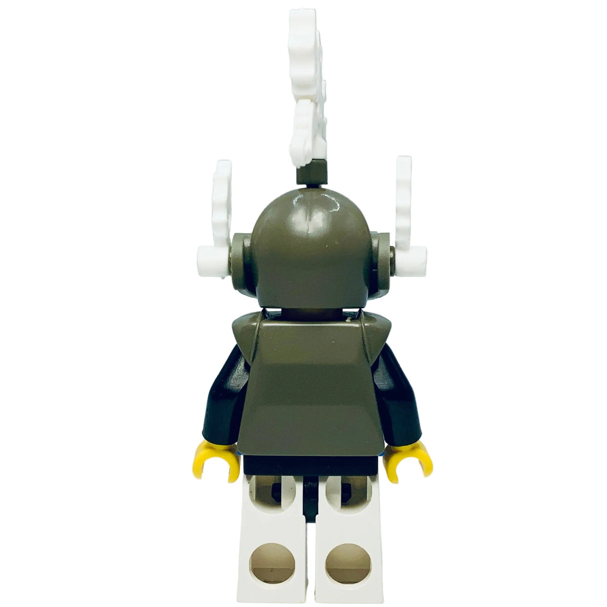 Black Castle Knight with Breastplate - Armor over Blue, Dark Gray Helmet and Visor, White Dragon Plumes, cas167 - LEGO® Castle Minifigure