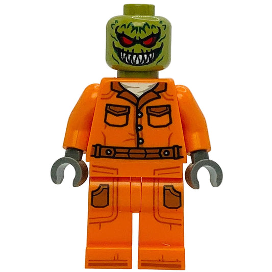Killer Croc - Prison Jumpsuit, Side Pockets, sh1078 - LEGO® DC Minifigure