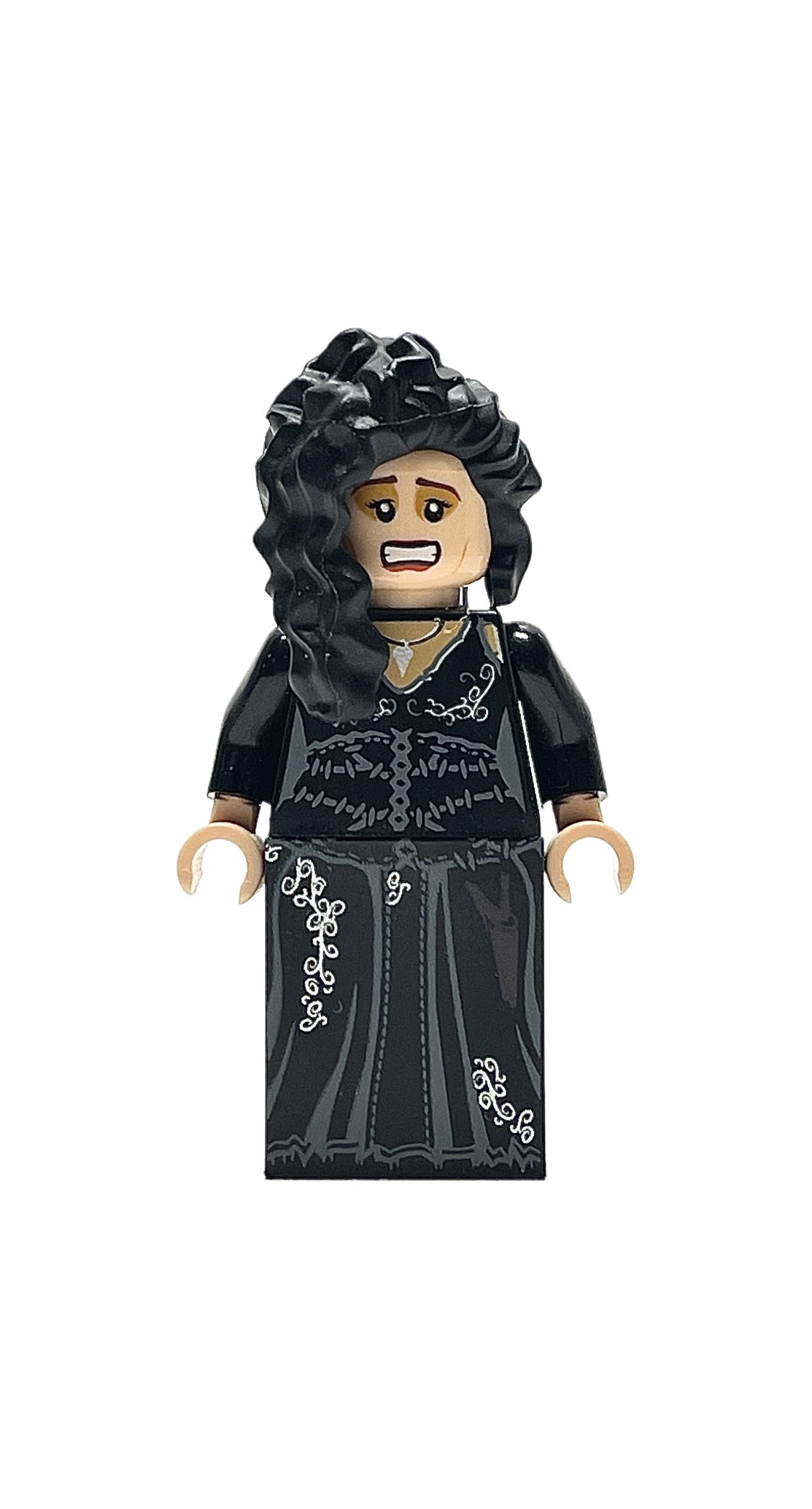 Bellatrix Lestrange - Printed Black Dress, hp092