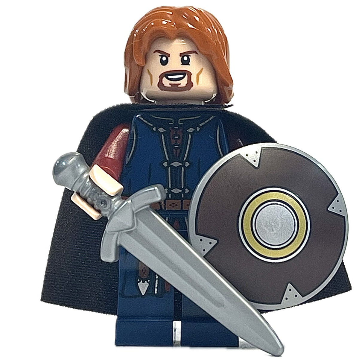 Boromir - Dark Blue Legs, lor126 - LEGO® Lord of the Rings™ Minifigure