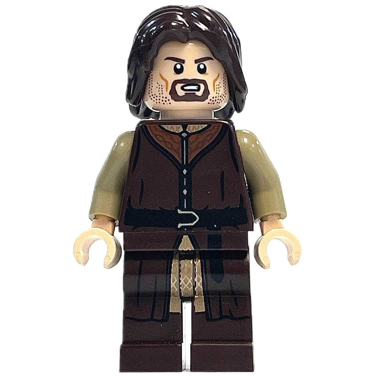 Aragorn - Dark Brown Legs, lor129 - LEGO® Lord of the Rings™ Minifigure