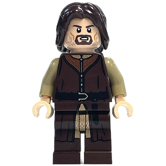 Aragorn - Dark Brown Legs, lor129 - LEGO® Lord of the Rings™ Minifigure