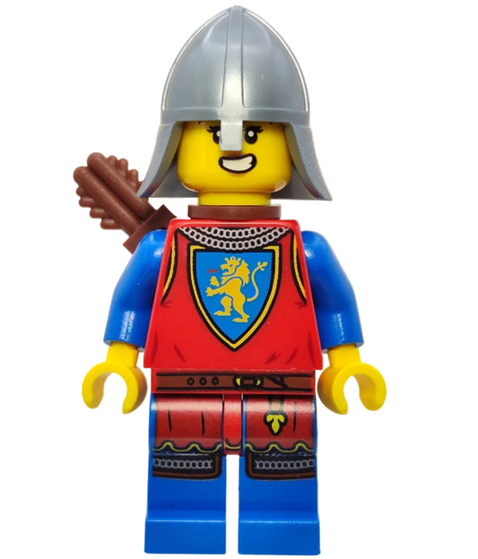 Lion Knight - Female, cas565 - LEGO® Castle Minifigure
