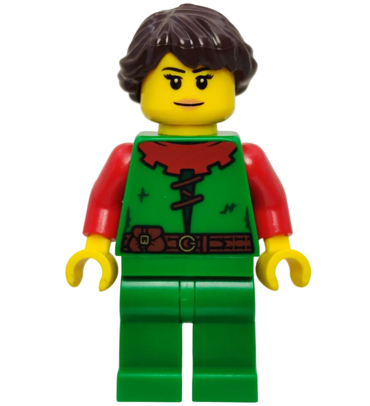 Forestwoman, cas558 - LEGO® Castle Minifigure