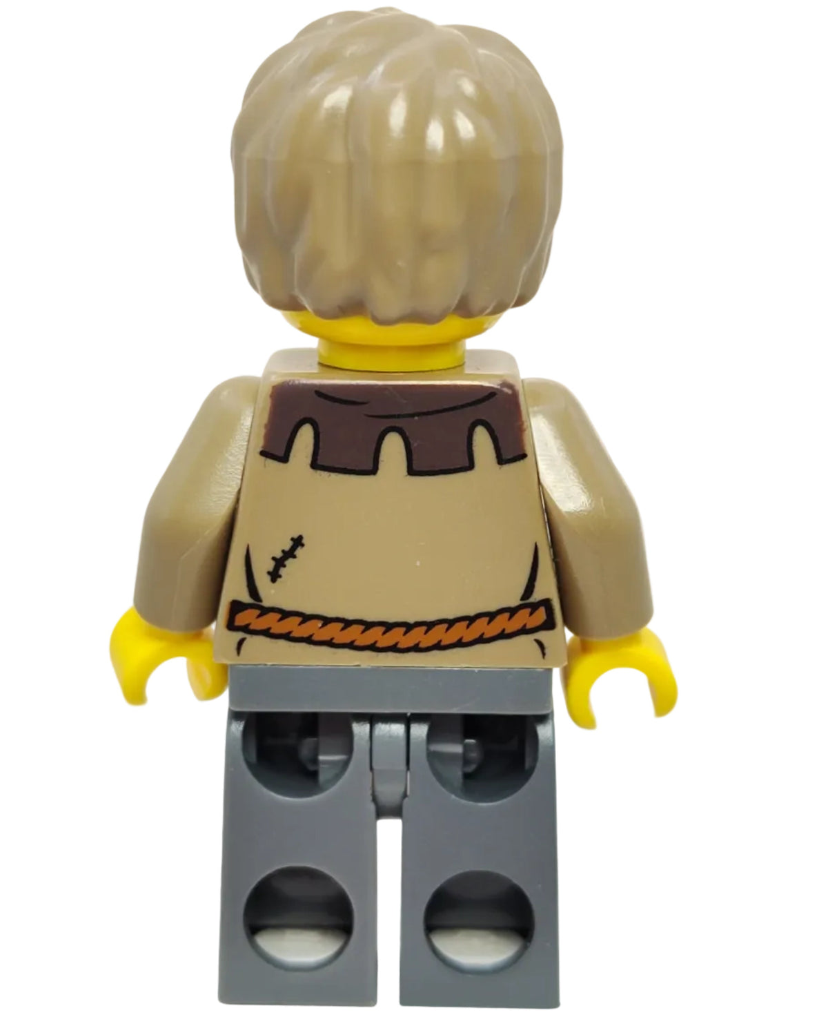 Fantasy Era - Peasant Male Young (Black Eyebrows), cas410a - LEGO® Castle Minifigure