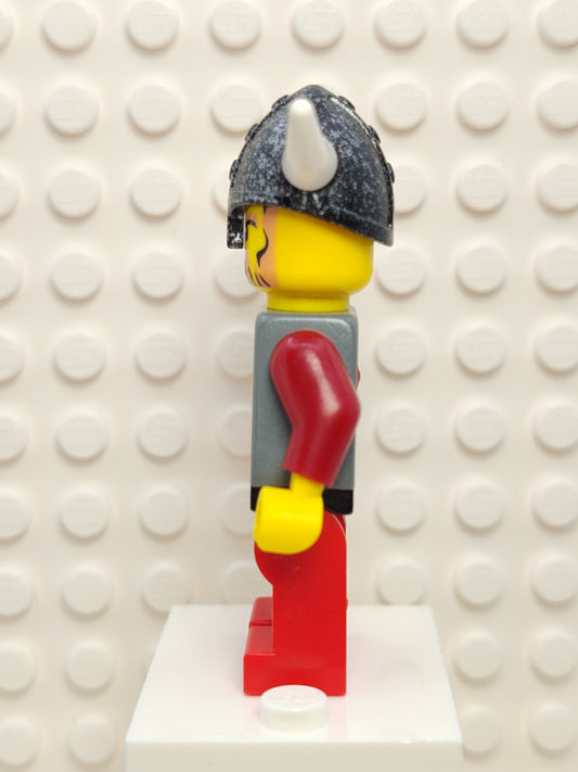 Viking Red Chess Pawn, vik034