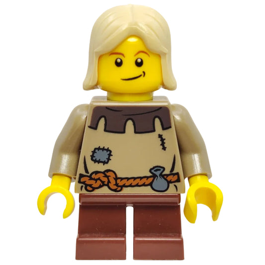 Fantasy Era - Peasant Child, cas411 - LEGO® Castle Minifigure
