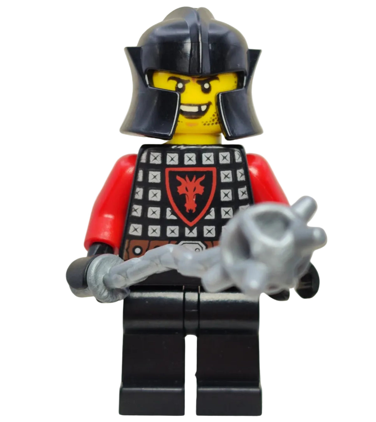 Dragon Knight Scale Mail with Dragon Shield, cas528 - LEGO® Castle Minifigure