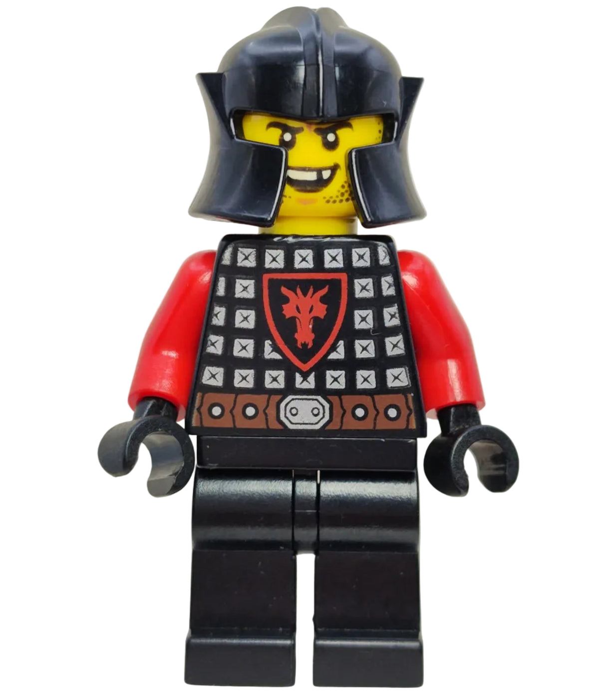 Dragon Knight Scale Mail with Dragon Shield, cas528 - LEGO® Castle Minifigure