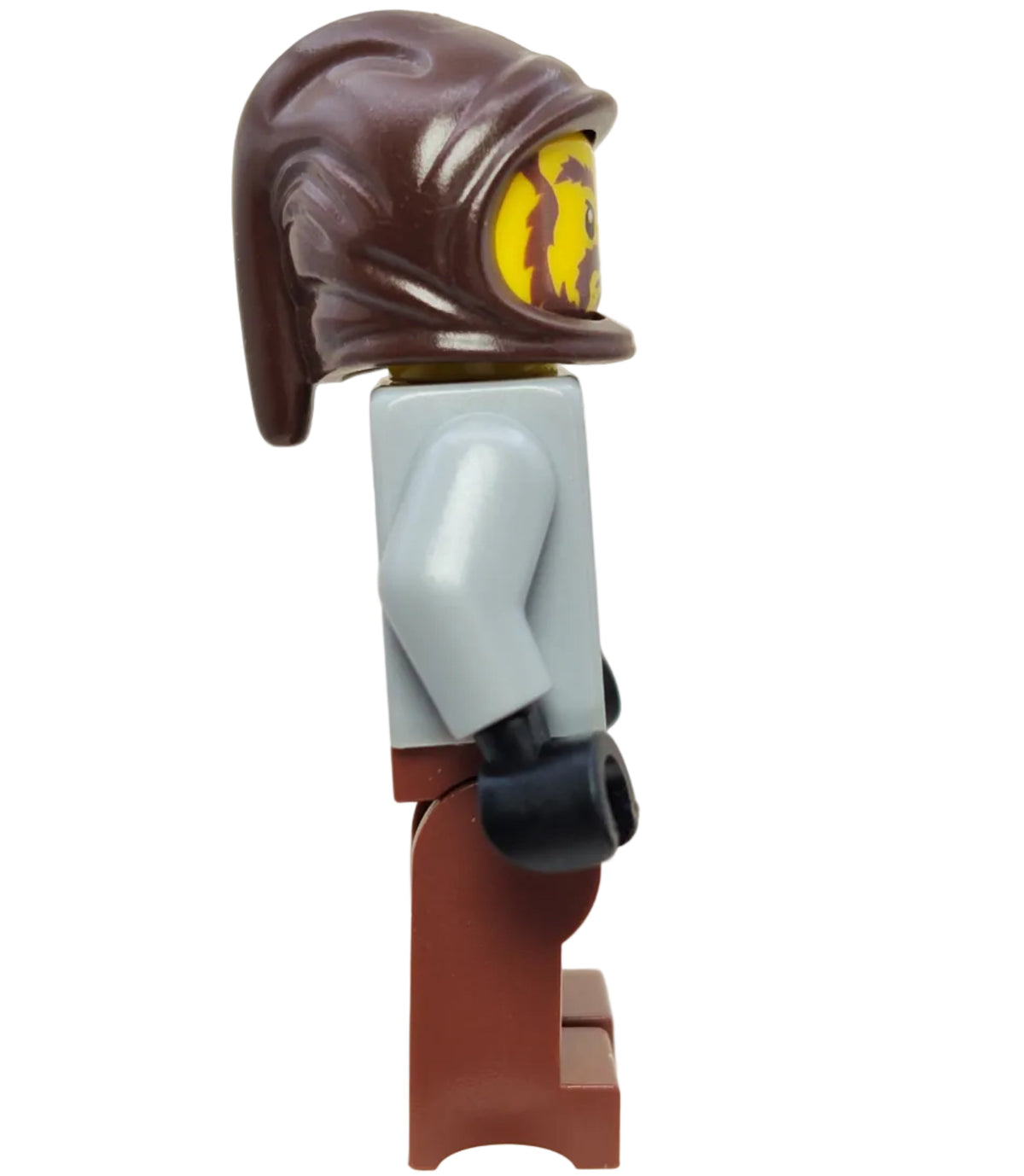 Blacksmith with Dark Brown Apron , cas492 - LEGO® Castle Minifigure