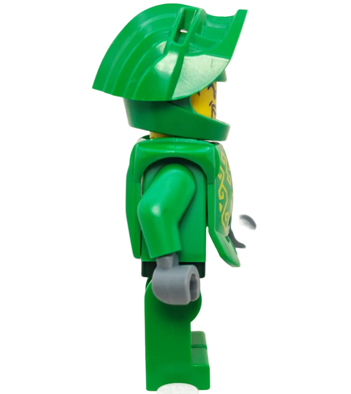 Knights Kingdom II, Rascus with Armor, Plain Torso, cas261 - LEGO® Castle Minifigure