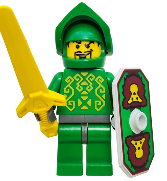 Knights Kingdom II, Rascus without Armor, Printed Torso, cas263 - LEGO® Castle Minifigure