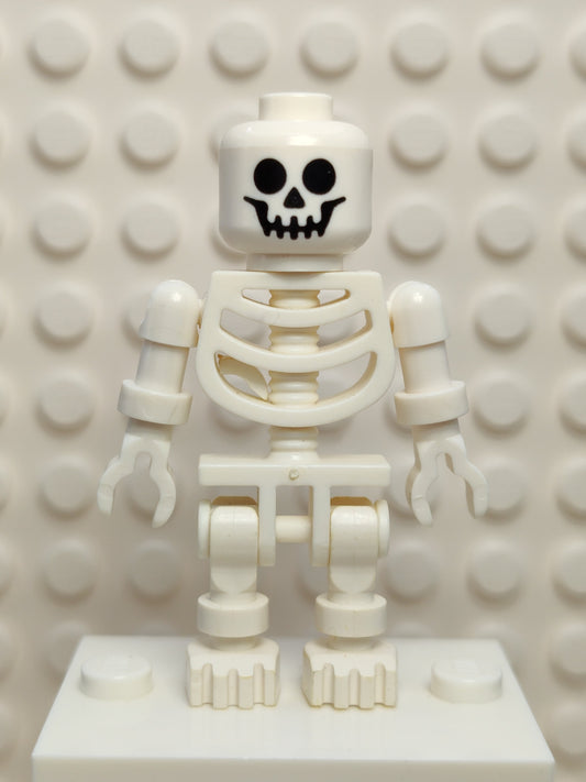 Skeleton - Standard Skull, Floppy Arms, gen001 - LEGO® Castle