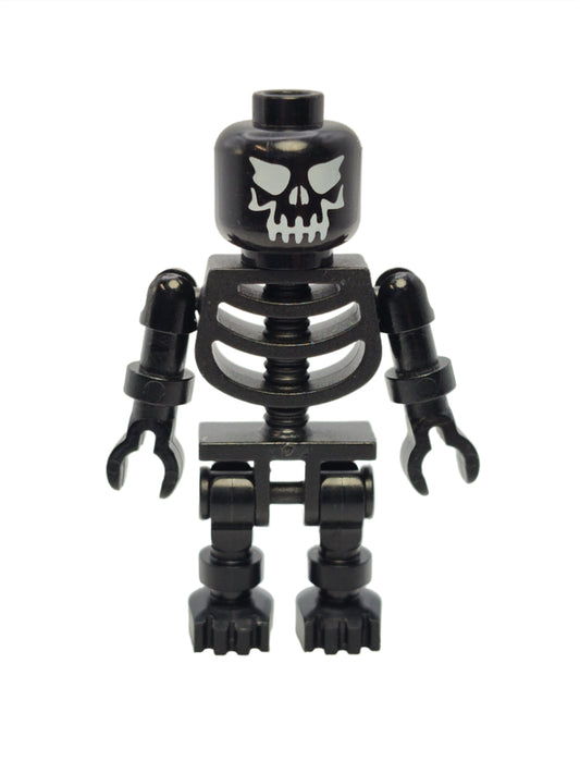 Skeleton, Black - Evil Skull, Floppy Arms, gen013 - LEGO® Harry Potter