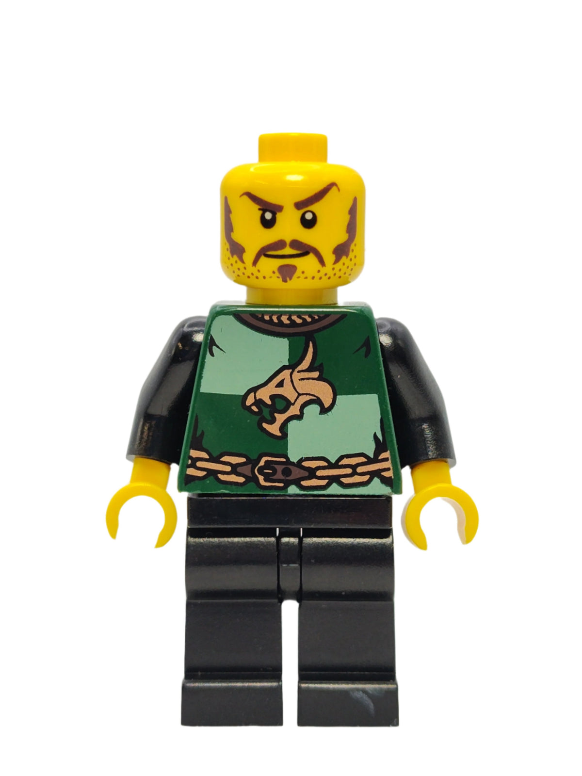Dragon Knight Quarters - Long Brown Moustache, cas454