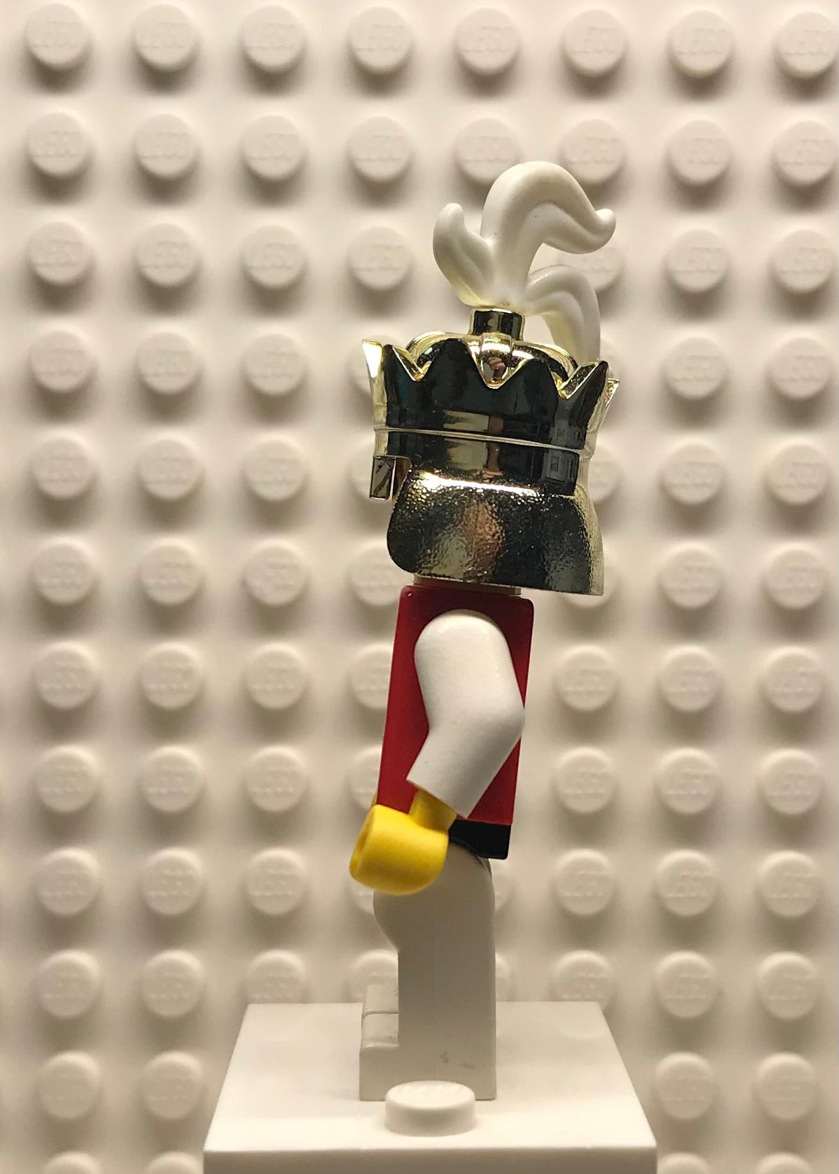 Royal Knights, King, with black/white legs, cas059