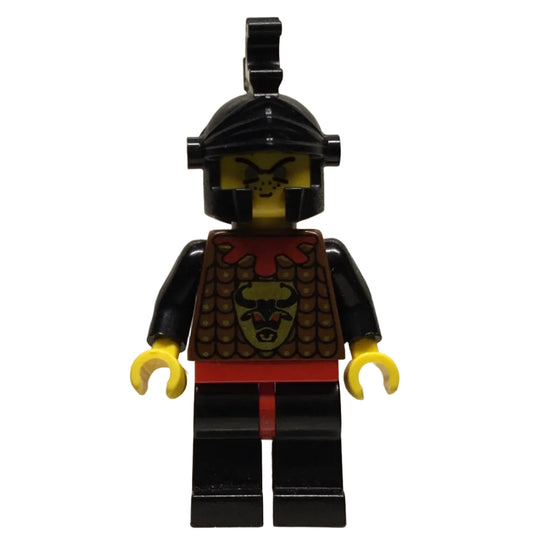 Knights Kingdom I, Robber 2, Black Dragon Helmet, cas045 - LEGO® Castle Minifigure