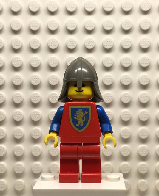 Crusader-Lion, Red Legs, Dark Gray Neck-Protector, cas121