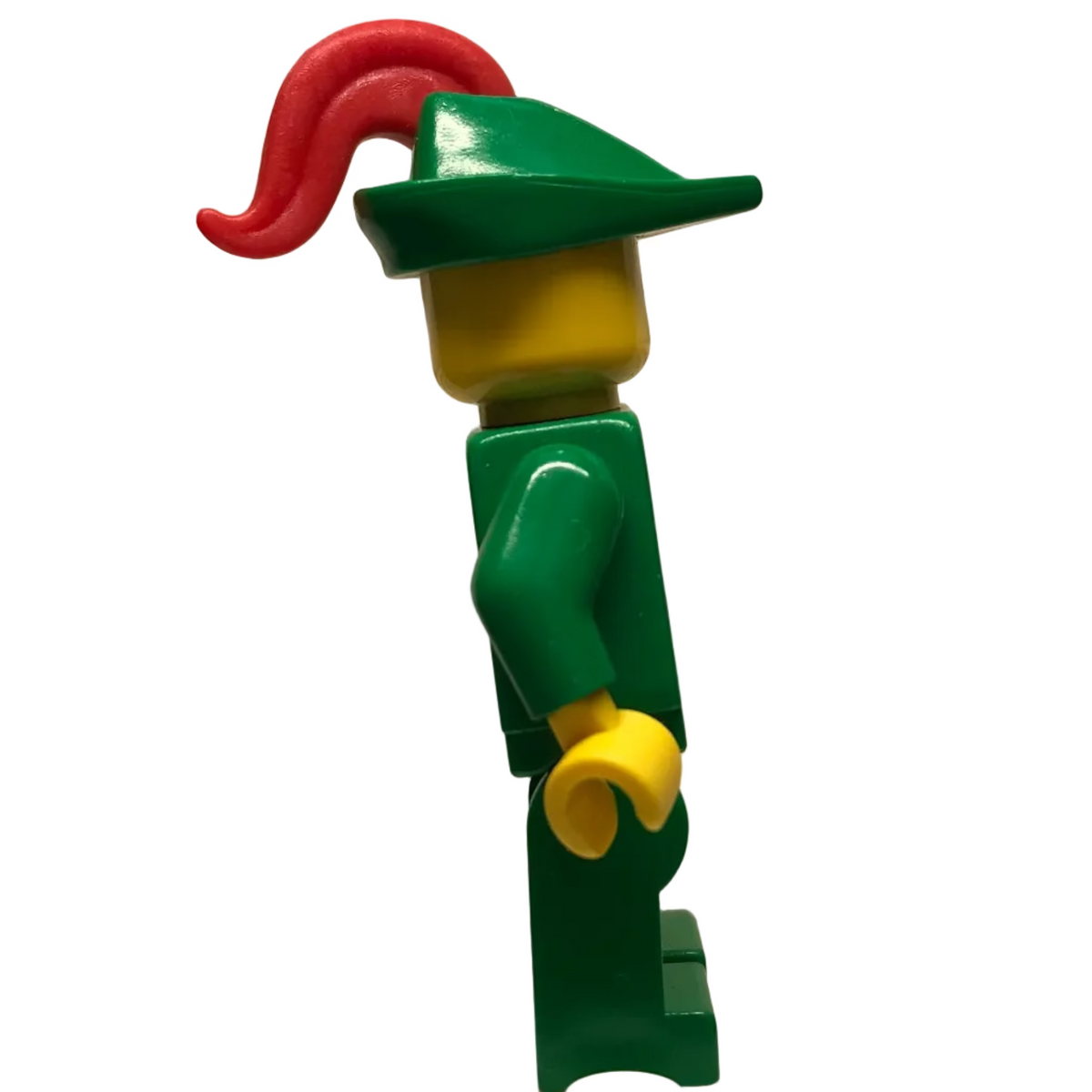 Forestman, Pouch, Green Hat, Red Plume, cas126 - LEGO® Castle Minifigure