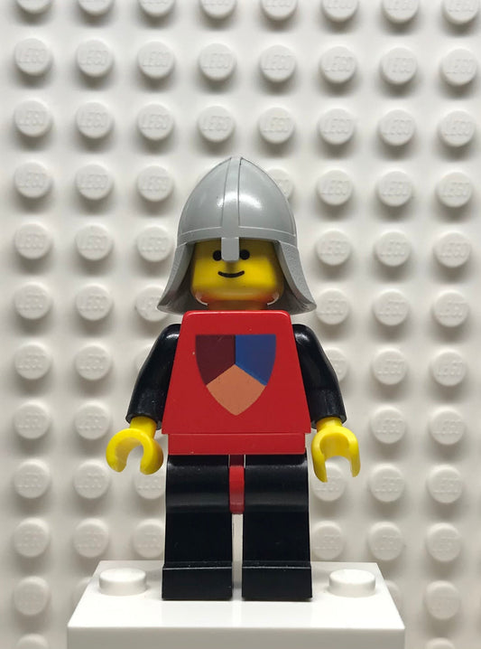 Classic Knights Tournament Knight Red, Black Legs with Red Hips, cas230
