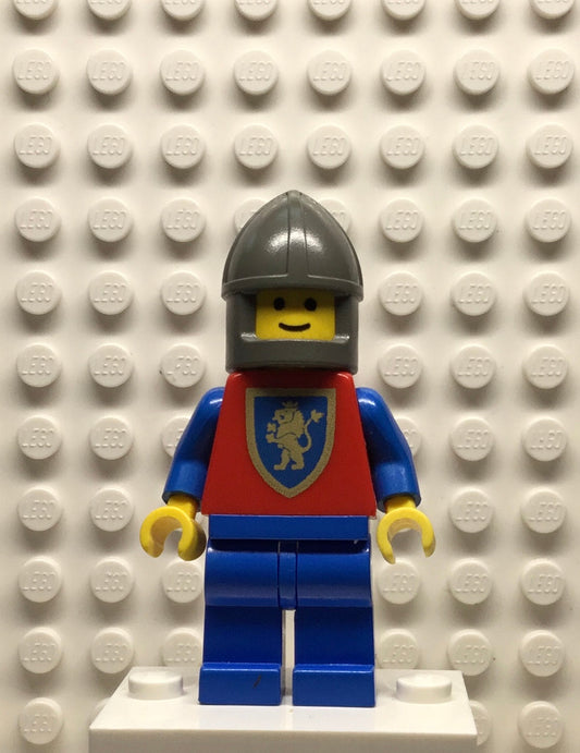 Crusader-Lion, Blue Legs, Dark Gray Chin-Guard, cas114