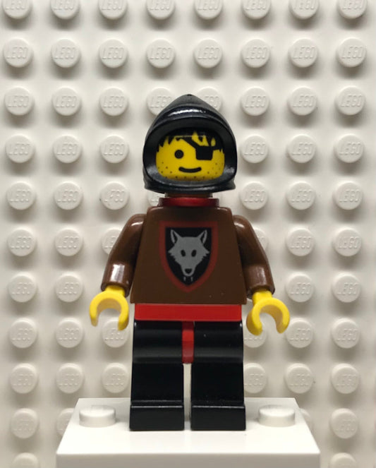 Wolfpack, Eye Patch, Brown Arms and Black Legs, Black Hood and Red Cape, cas234