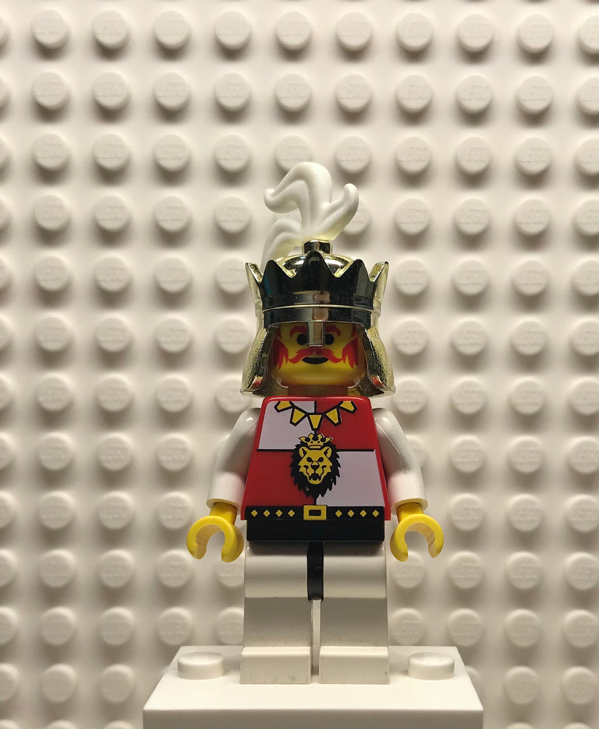 Royal Knights, King, with black/white legs, cas059
