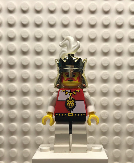Royal Knights, King, with black/white legs, cas059