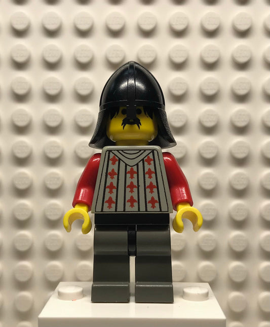 Fright Knights, Knight 2, Black Neck-Protector, cas026