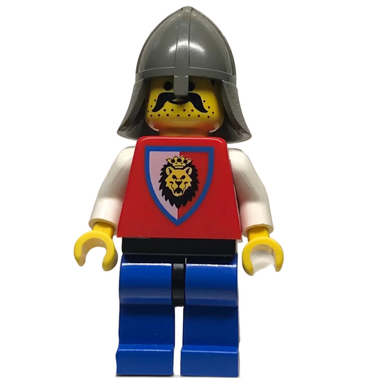 Royal Knights, Knight 3, Dark Gray Neck-Protector, cas065 - LEGO® Castle Minifigure